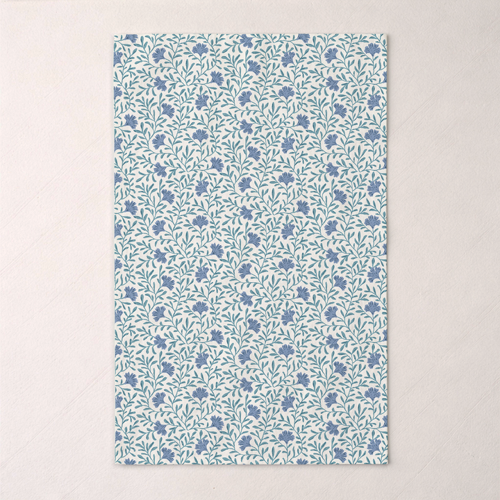 Wildflower Linen Tea Towel