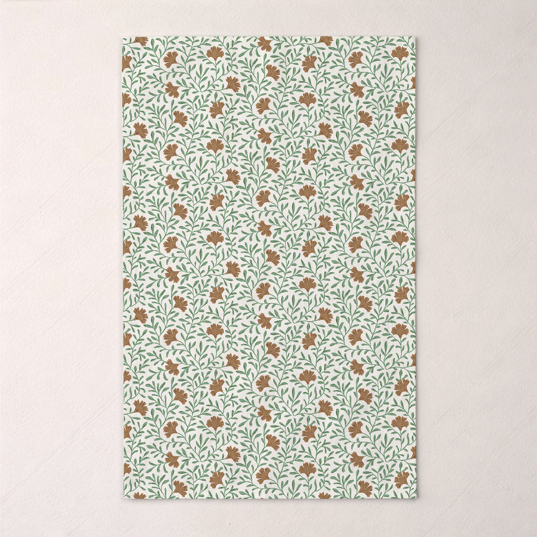 Wildflower Linen Tea Towel