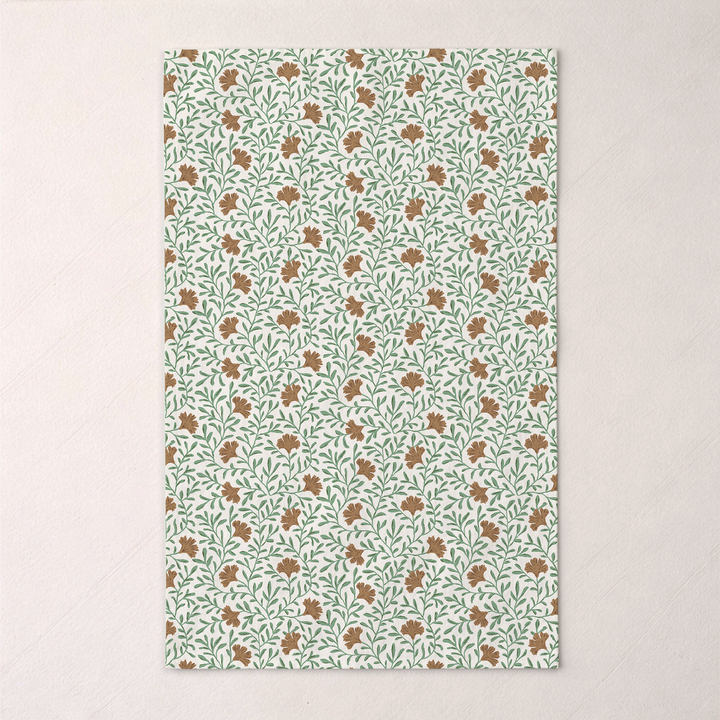 Wildflower Linen Tea Towel