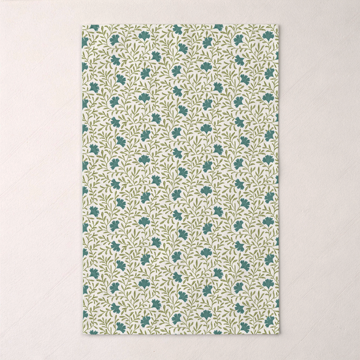Wildflower Linen Tea Towel